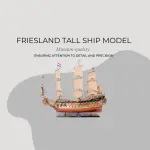 T027 Friesland Tall Ship Model 